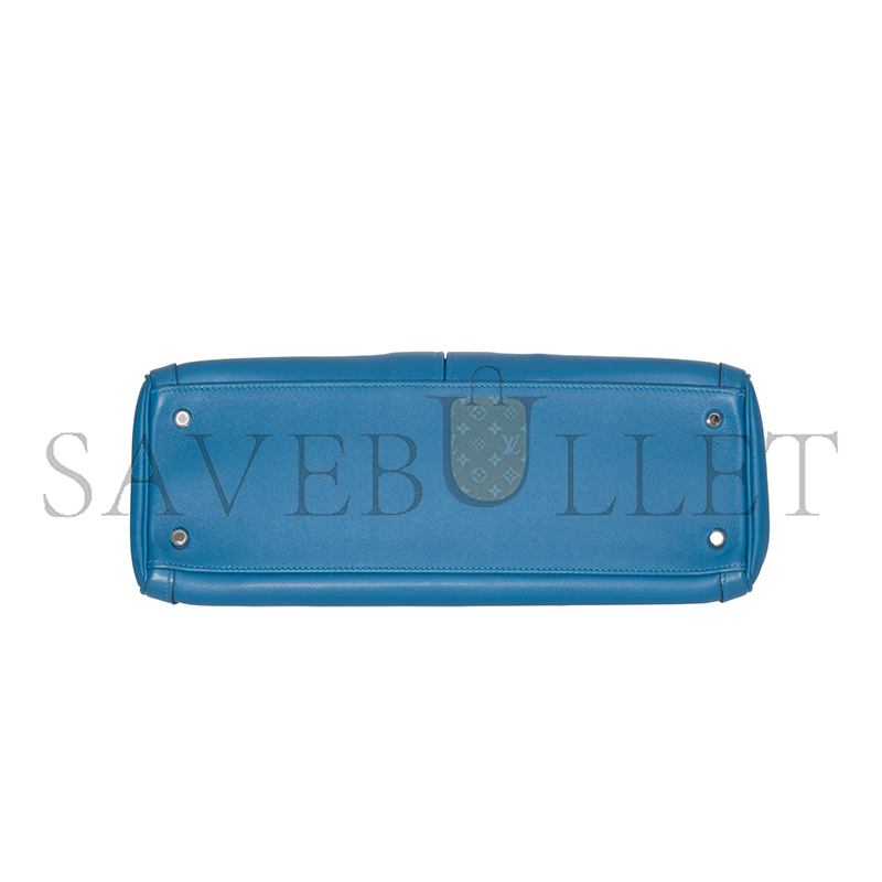 H**me5 master kelly lakis 35 blue hydra swift palladium hardware (35*24*12cm)